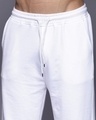 Shop Men's White Relaxed Fit Track Pants