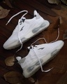 Shop Men's White Running Shoes-Front