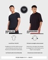 Shop Men's White Scrolling Typography Oversized T-shirt-Design