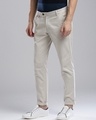 Shop Men's White Slim Fit Chinos-Design