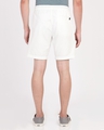 Shop Men's White Slim Fit Cotton Shorts-Design