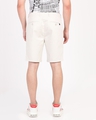 Shop Men's White Slim Fit Cotton Shorts-Design