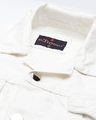 Shop Men's White Slim Fit Denim Jacket