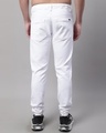 Shop Men's White Slim Fit Jogger Jeans-Design