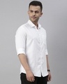 Shop Men's White Slim Fit Shirt-Full