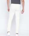 Shop Men's White Slim Fit Track Pants-Design