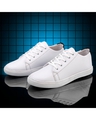 Shop Men's White Sneakers-Front