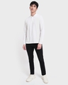 Shop Men's White Solid Polo T-shirt-Design