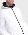 Shop Men's Black & White Reversible Oversized Puffer Jacket