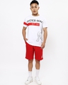 Shop Men's White Spider Man Typography T-shirt-Full