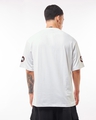 Shop Men's White Spy Minion Graphic Printed Oversized T-shirt-Full