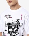 Shop Men's White Front Man Graphic Printed Oversized T-shirt