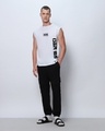 Shop Men's White Squid Game 456 Graphic Printed Oversized Vest-Full