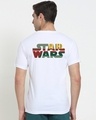 Shop Men's White Star Wars Typography T-shirt-Design