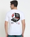 Shop Men's White Stay Lit Graphic Printed T-shirt-Design