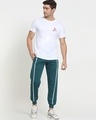Shop Men's White Stay Lit Graphic Printed T-shirt-Full