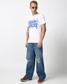Shop Men's White Stay Wild Graphic Printed T-shirt-Full