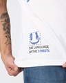 Shop Men's White Stay Wild Graphic Printed T-shirt
