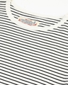 Shop Men's White Striped T-shirt