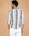 Shop Men's White Striped Shirt-Design