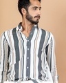 Shop Men's White Striped Shirt