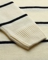 Shop Men's White Striped Sweater