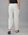 Shop Men's White Striped Casual Pants-Design
