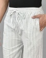 Shop Men's White Striped Casual Pants