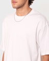 Shop Men's White Super Loose T-shirt
