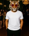 Shop Men's White T-shirt-Front
