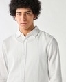 Shop Men's White Textured Shirt