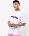 Shop Men's White This Is The Way Graphic Printed Oversized T-shirt-Design
