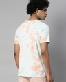 Shop Men's White Tie & Dye T-shirt-Full