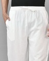 Shop Men's White Casual Pants-Full
