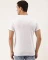 Shop Men's White Typography T-shirt
