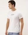 Shop Men's White Typography T-shirt-Design