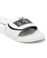 Shop Men's White Vengeance Printed Velcro Sliders