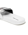 Shop Men's White Vengeance Printed Velcro Sliders