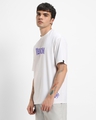 Shop Men's White Venomized Graphic Printed Oversized T-shirt-Full