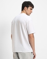 Shop Men's White Villain Graphic Printed Oversized T-shirt-Design