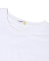 Shop Men's White Wander Geometry Graphic Printed Oversized T-shirt