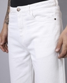 Shop Men's White Baggy Wide Leg Jeans