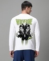 Shop Men's White Wolverine Graphic Printed T-shirt-Front