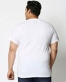 Shop Men's White World Peace Graphic Printed Plus Size T-shirt-Design