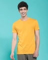 Shop Pack of 2 Men's White & Yellow T-shirt-Design