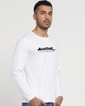 Shop Men's White Zuko Graphic Printed T-shirt-Design