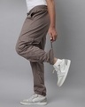 Shop Men's Wind Grey Loose Comfort Fit Cargo Parachute Pants