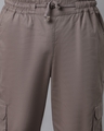 Shop Men's Wind Grey Loose Comfort Fit Cargo Parachute Pants