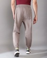 Shop Men's Wind Grey Loose Comfort Fit Jogger Pants-Full