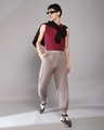 Shop Men's Wind Grey Loose Comfort Fit Jogger Pants